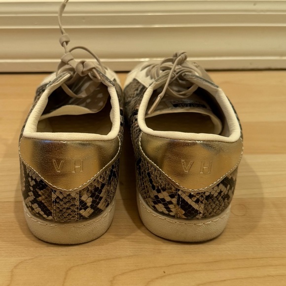 Vintage Havana Betsy Bronze Snake Print Sneakers with Gold Star Size 9.5 - Picture 6 of 6